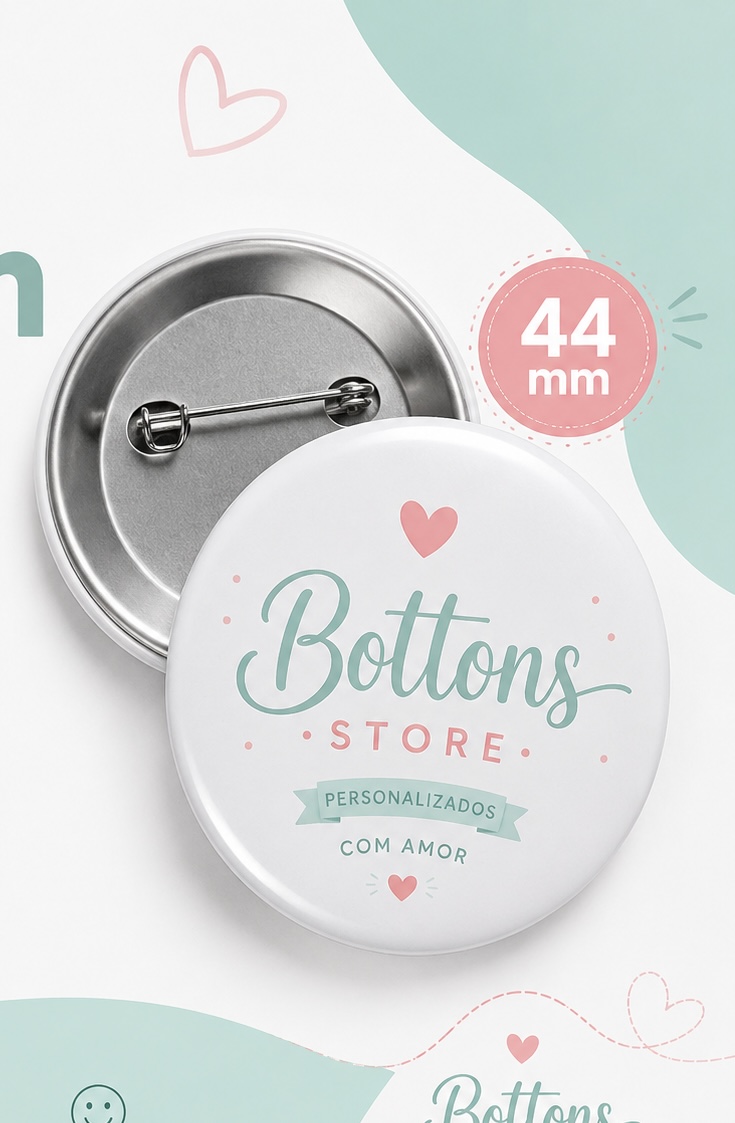 Botton alfinete 44 mm